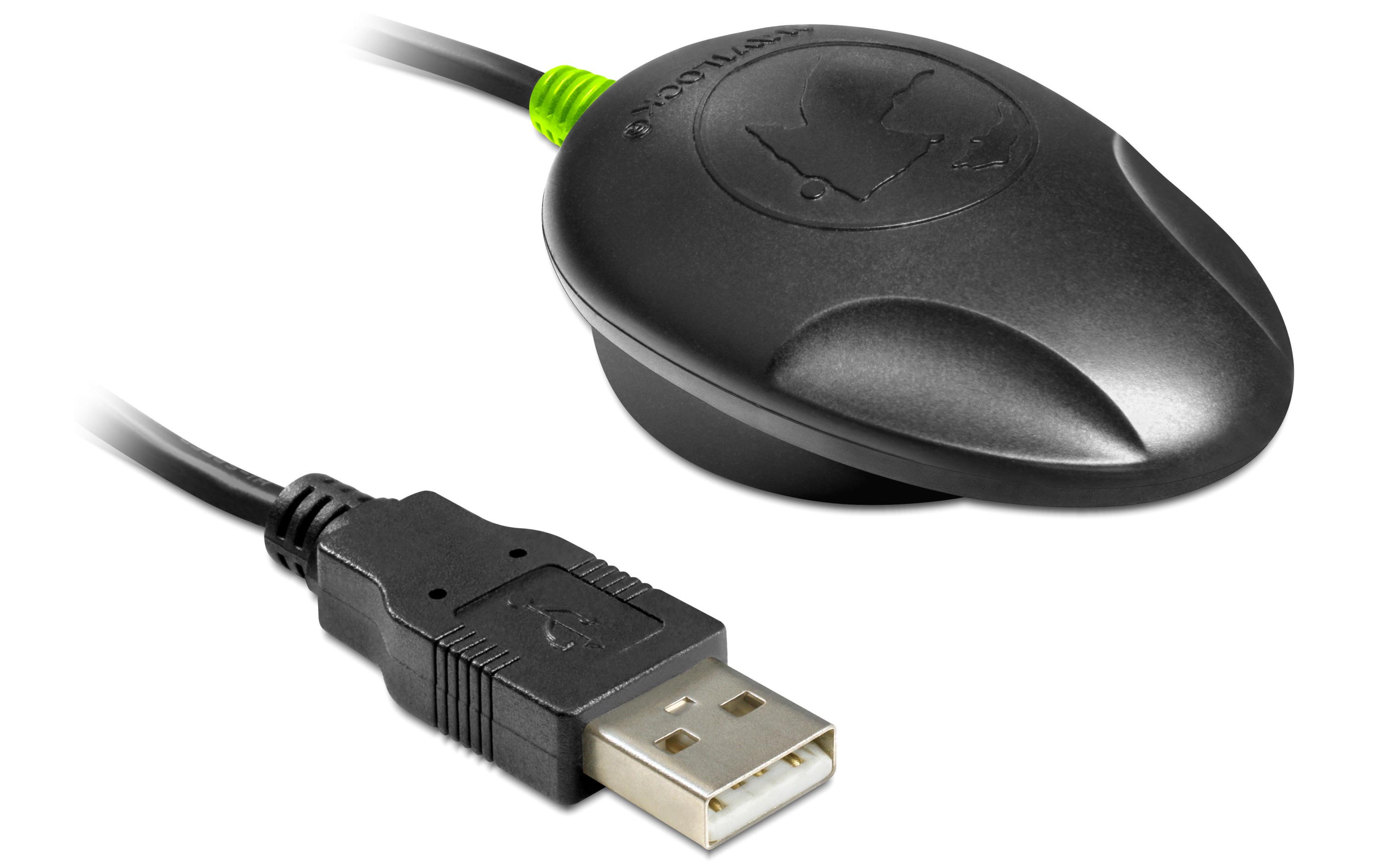 GPS-Empfänger NL-602UZur Nutzung von Positionsdaten an Laptop oder PC