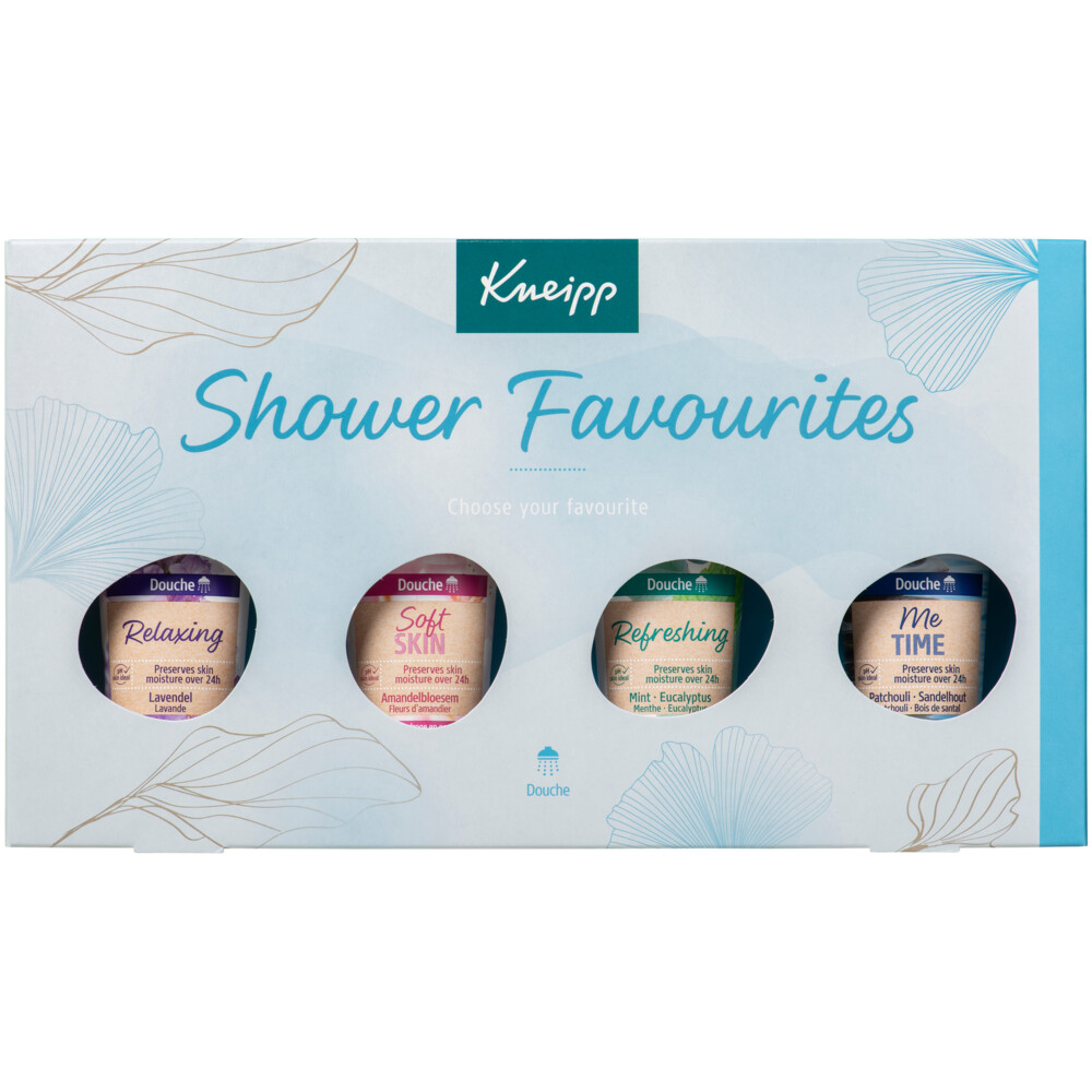 Kneipp Luxe Geschenkset Shower Favourites4 stuks