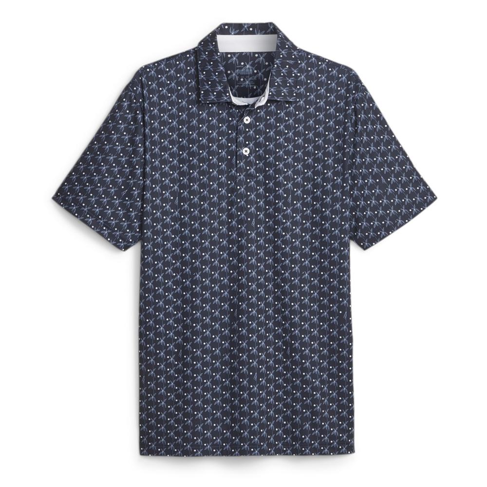 Puma Polo Bleu Homme Puma Palm