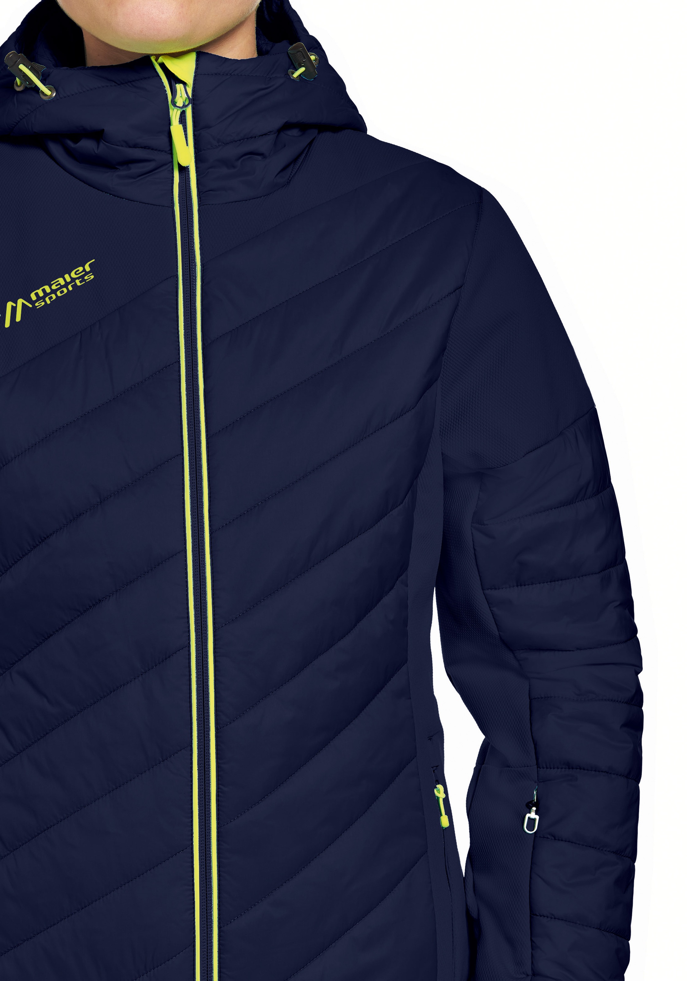 Maier Sports Funktionsjacke »Fast Vibes W« Hybridjacke für Damen mit vollwertiger Skiausstattung