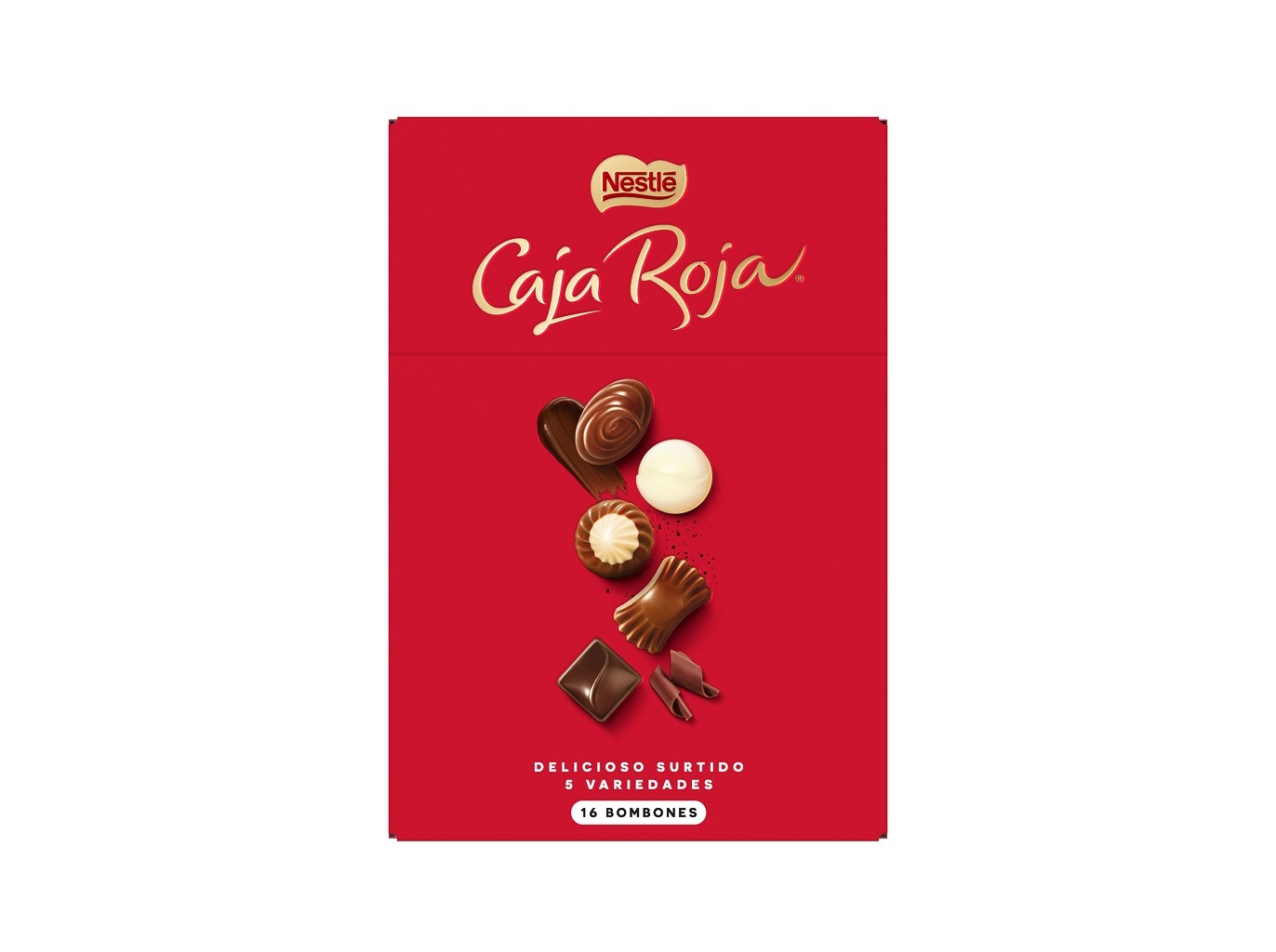 BOMBONS DE CHOCOLATE CAJA ROJA 143G
