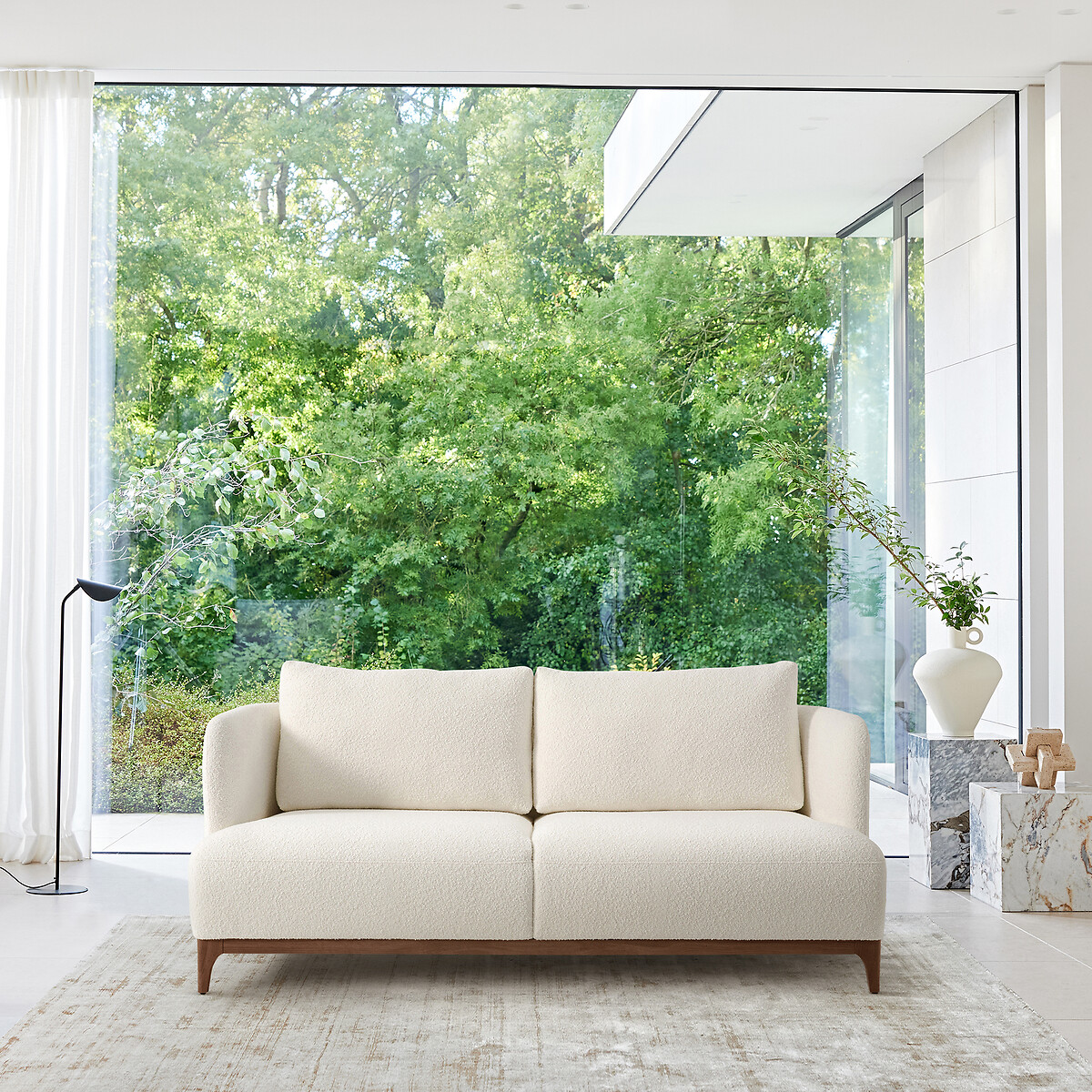 AM.PM<br>Banco compacto em Bouclette, Jabote