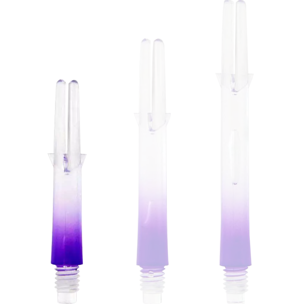 L-Style - L-Shaft Lock Straight TwoTone - Transparent Lila