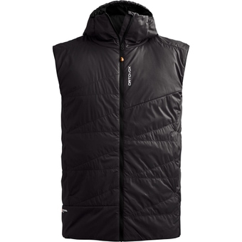 Ortovox Swisswool Piz Duan Weste Black Raven Herren