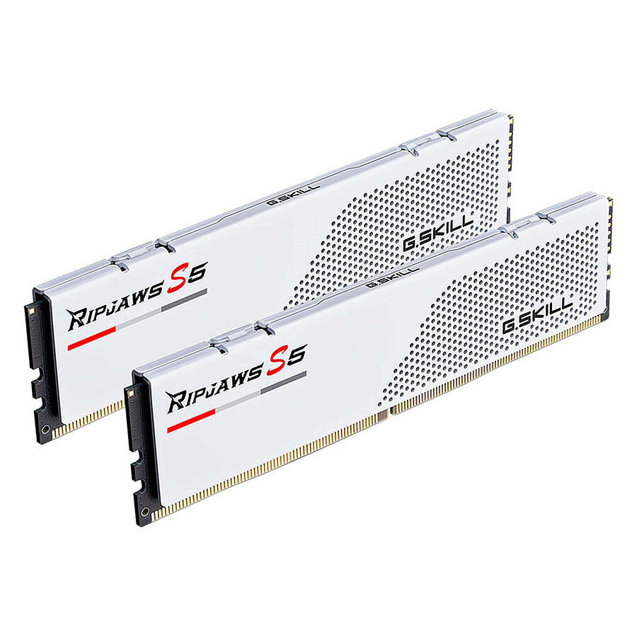 G.Skill Ripjaws S5 White - 2 x 16 Go (32 Go) - DDR5 5600 MHz - CL46