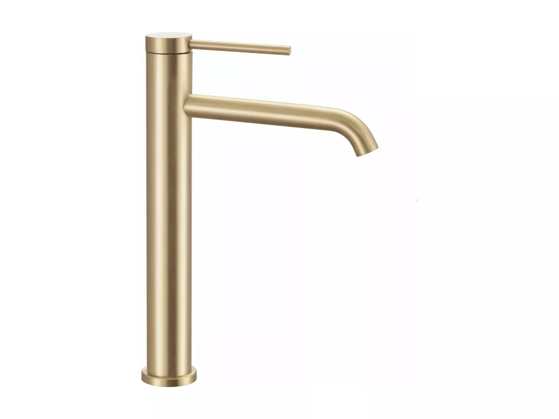 Robinet De Lavabo Rea Js-B311-1Bg Clif High Brush Gold