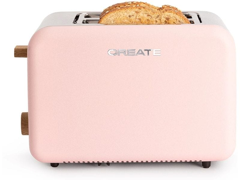 Create Toaster Retro Pastelrosa Toaster im Retro-Design