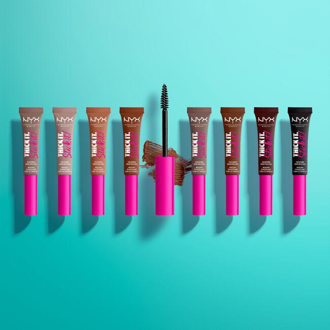 NYX Professional Makeup Thick It. Stick It! Wenkbrauwmascara 6 Brunette