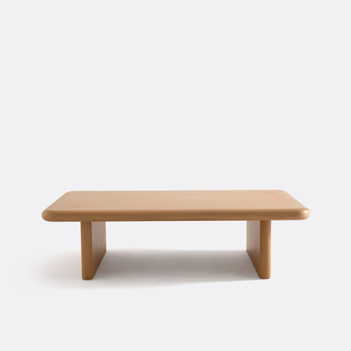LA REDOUTE INTERIEURS<br>Mesa de centro, carvalho, Curva