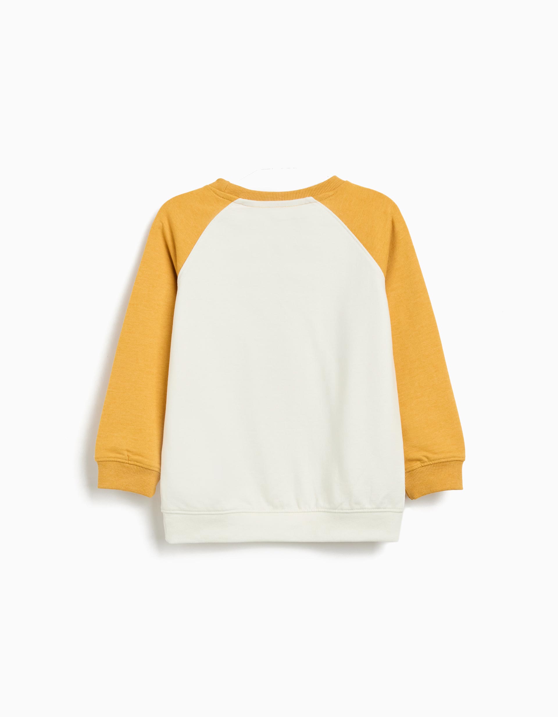 Sweatshirt de Felpa, Menino, Amarelo