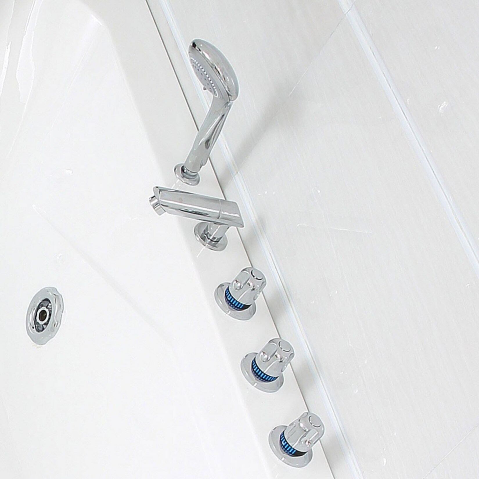 Home Deluxe Whirlpool Blue Ocean XL, Anschlag rechts