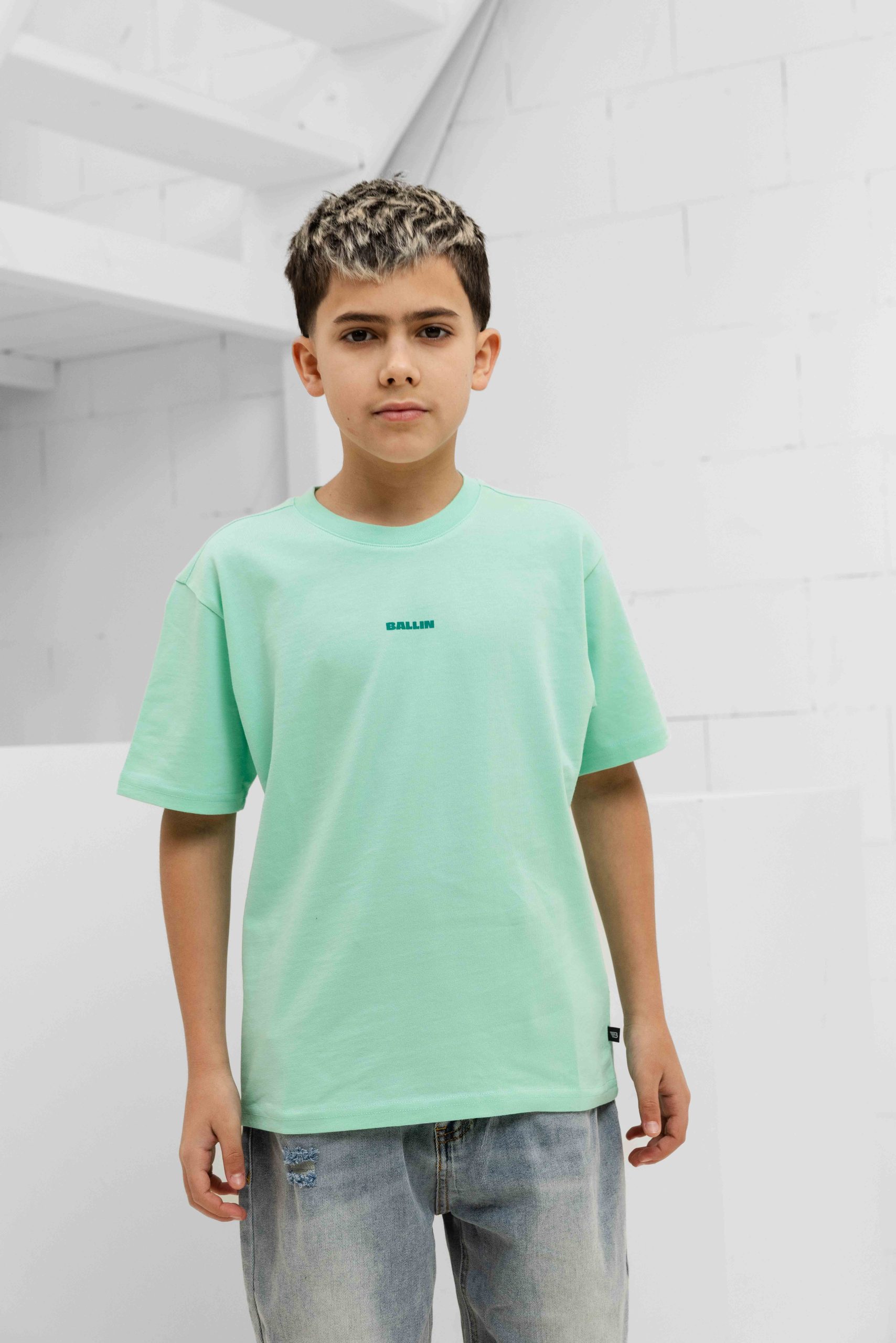 Ballin Amsterdam Sunshine T-Shirt Kids Lichtgroen