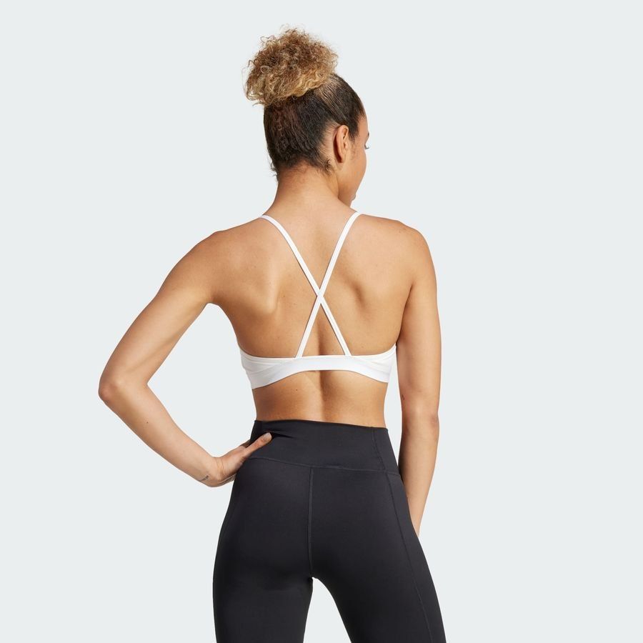 Adidas Aeroreact Big Logo Graphic Bra