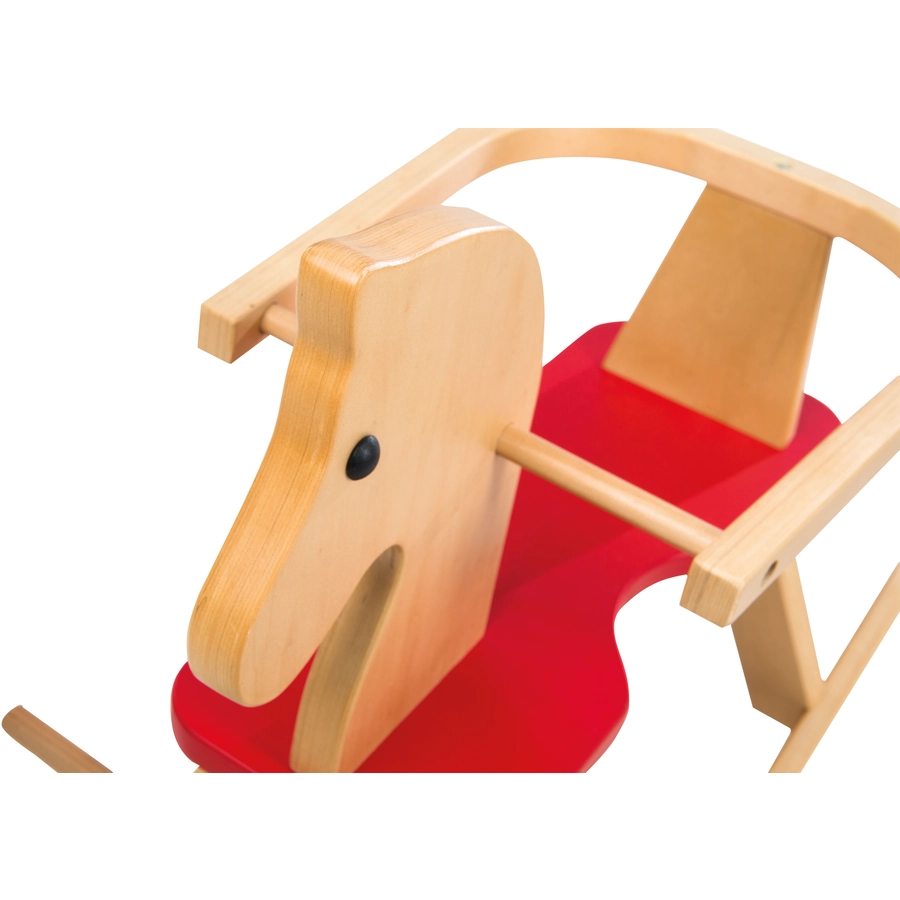 roba Schaukelpferd Holz, farbig lackiert