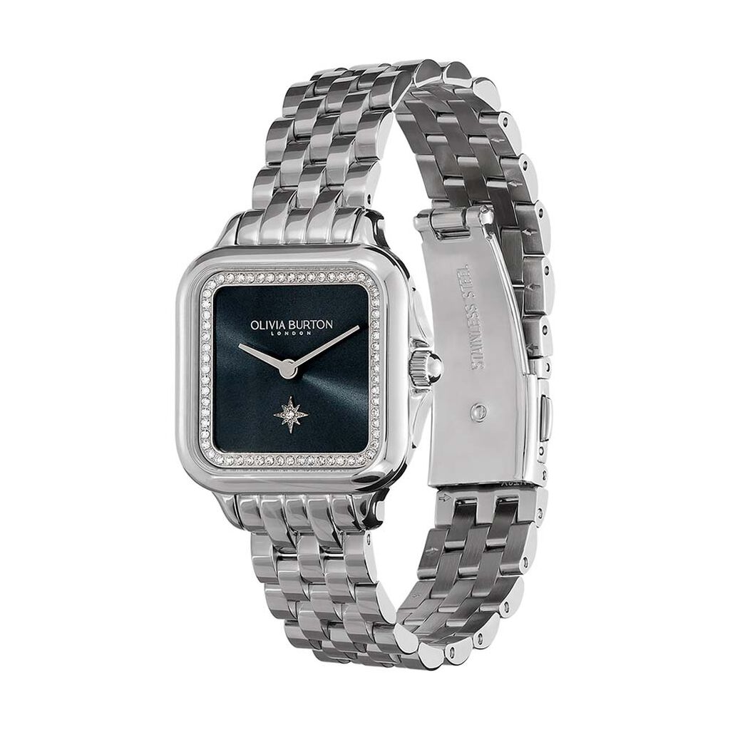 Montre Olivia Burton Grosvenor Bleu