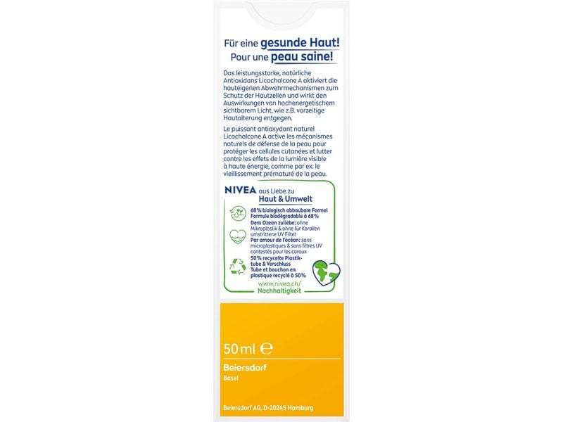 NIVEA SUN Sonnencreme UV Face Anti-Age and Anti-Pigments LS Sofortiger Sonnenschutz schützt vor Hautalterung und Pigmentflecken