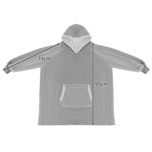 XXL genser - grått teppe Ruhhy 24402