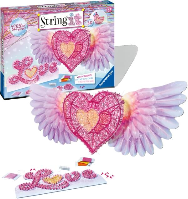 Ravensburger 18065 String it Maxi - 3D Heart
