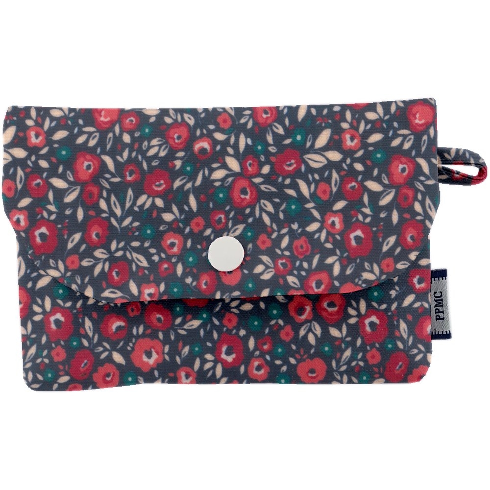 Pochette Savon Camelias Rubis