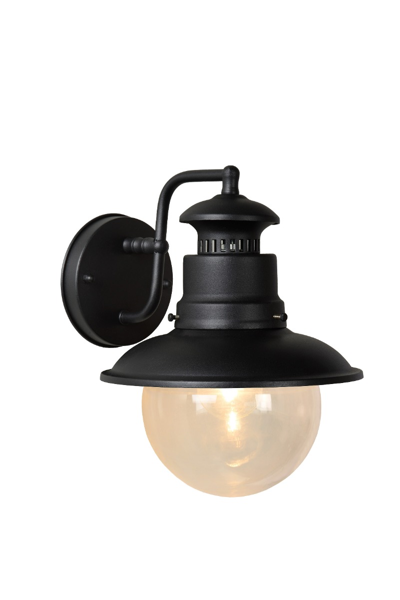 Lucide Figo LED wandlamp 60W 25x25cm zwart