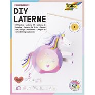 Kit de lanterne SWEET RAINBOW, rose irisé
