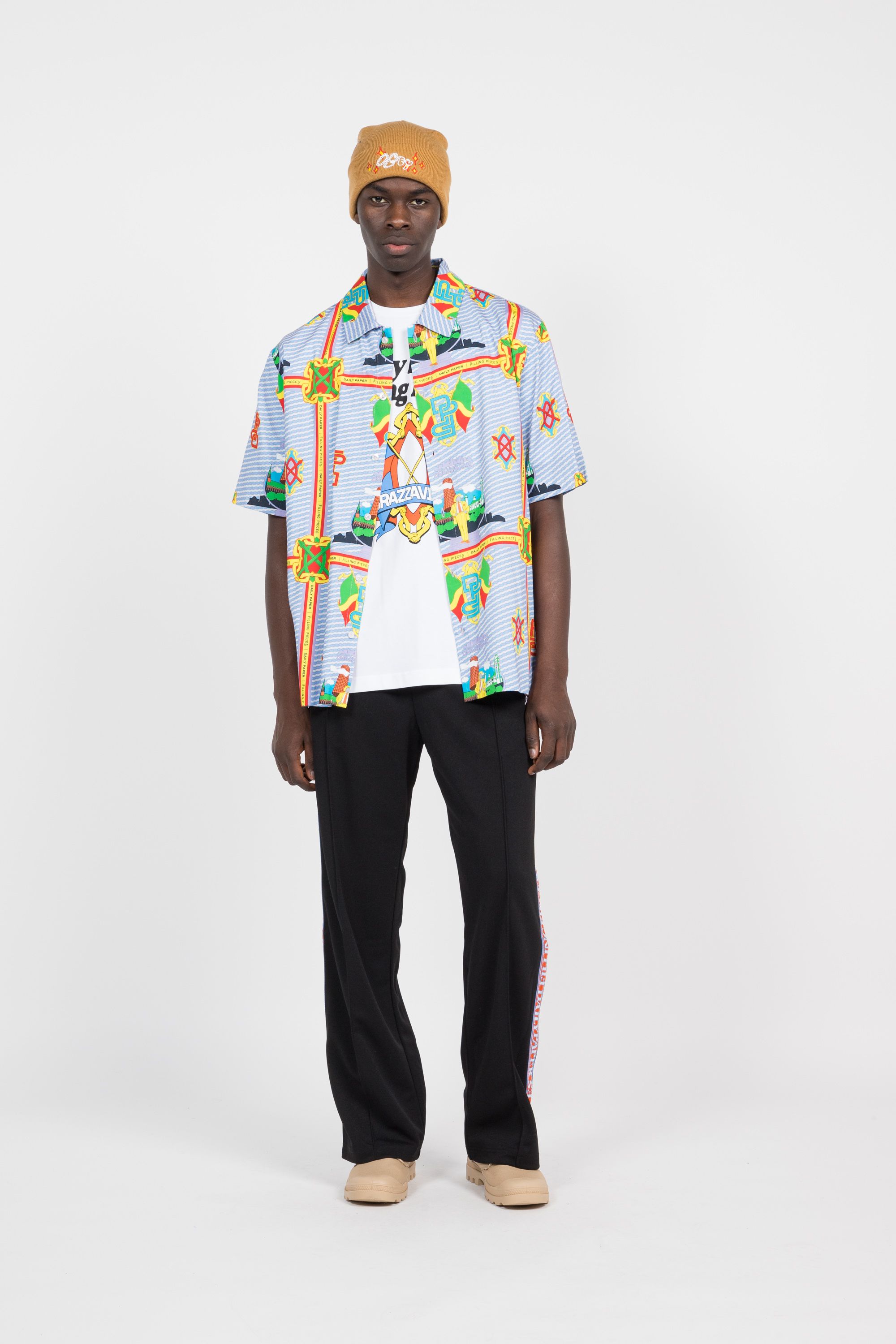 Daily Paper Chemise - Daily Paper x Filling Pieces Violet