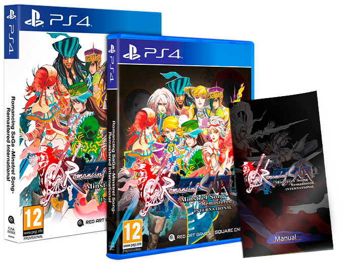 Romancing SaGa -Minstrel Song- Remastered International- PlayStation 4