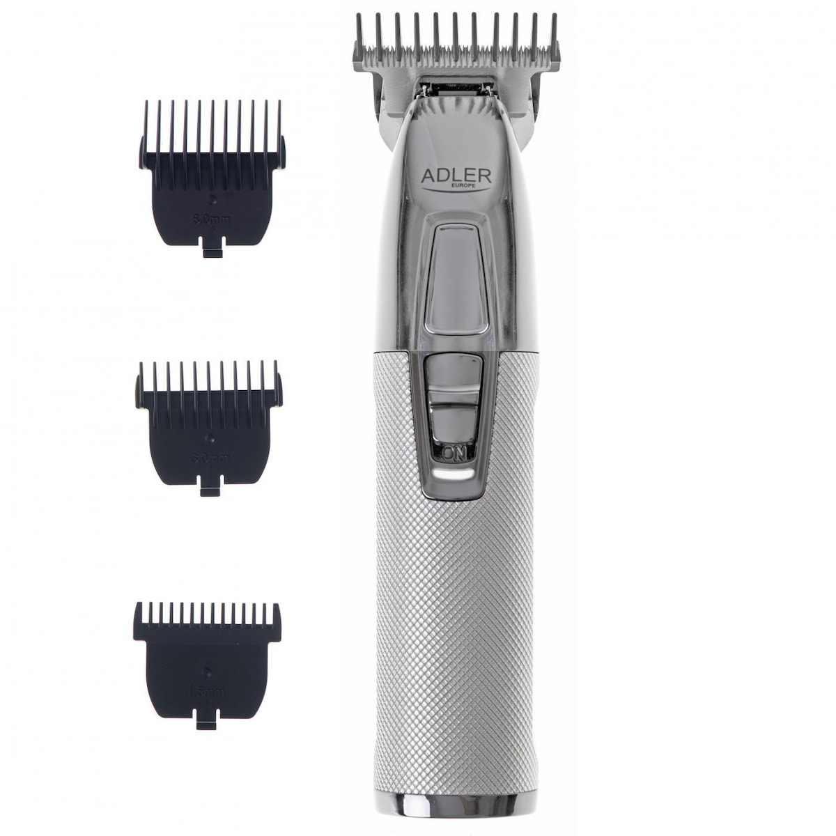 Adler AD 2836s Profesjonell Trimmer - USB, Sølv