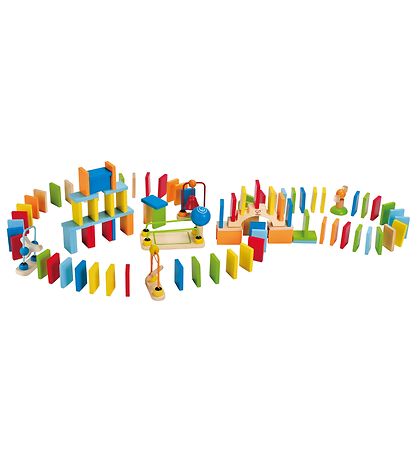 Hape Leges?t - 107 Dele - Dynamo Dominoes