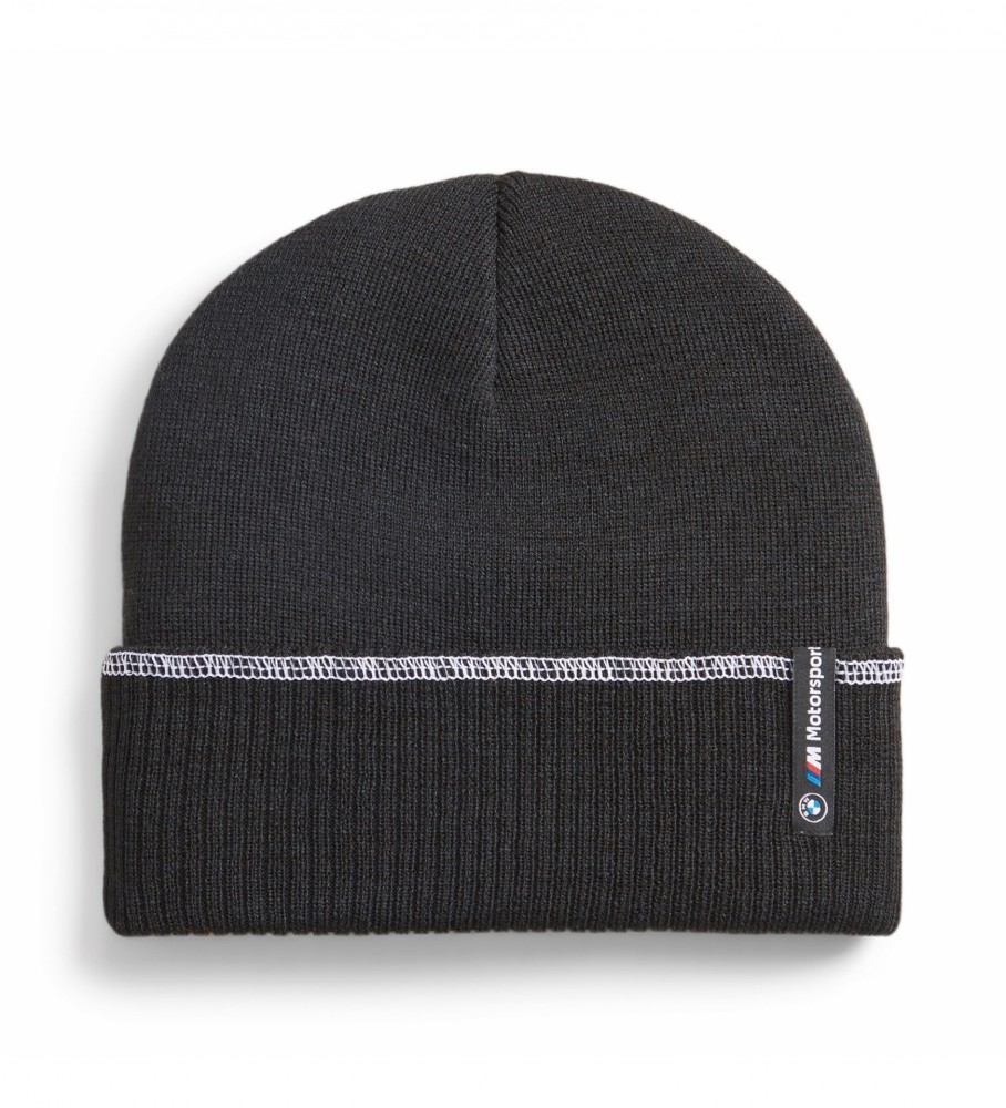 Gorro Puma BMW MMS Classic Cuff, PUMA Preto, Tamanho Adulto