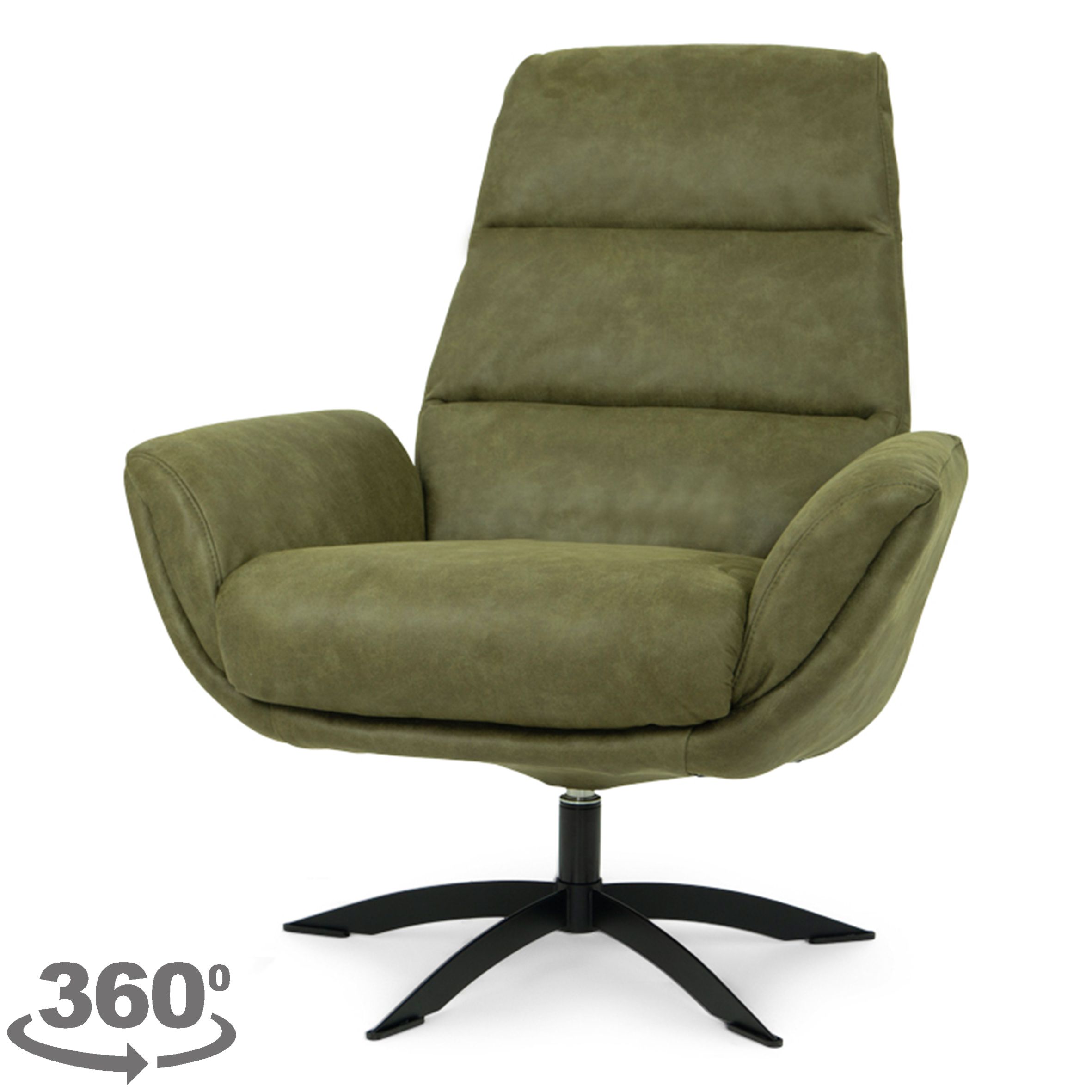 Draaifauteuil Dazzle B82 x D81 x H96 cm