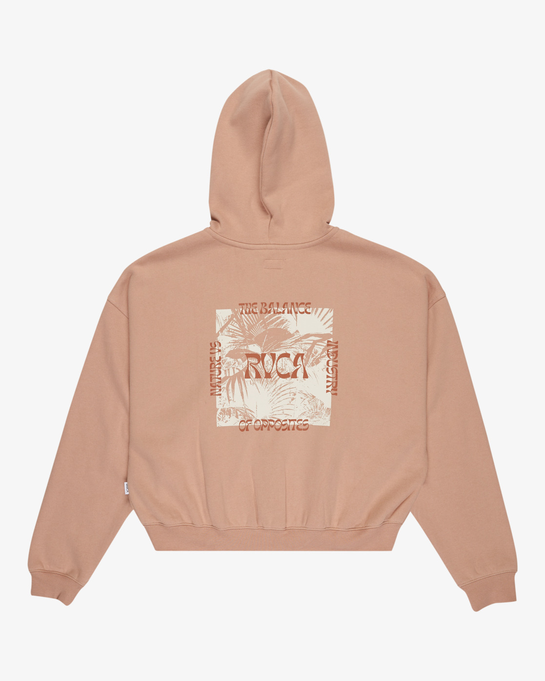 Rvca Court Hoodie Warm Taupe