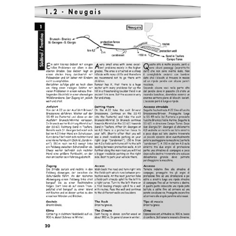 Gebro Verlag iBloc Boulder-Topo Italia