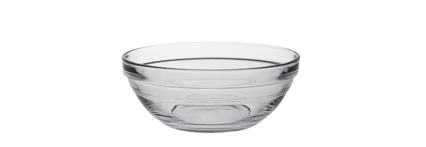 Saladier en verre Empilable Le Gigogne®