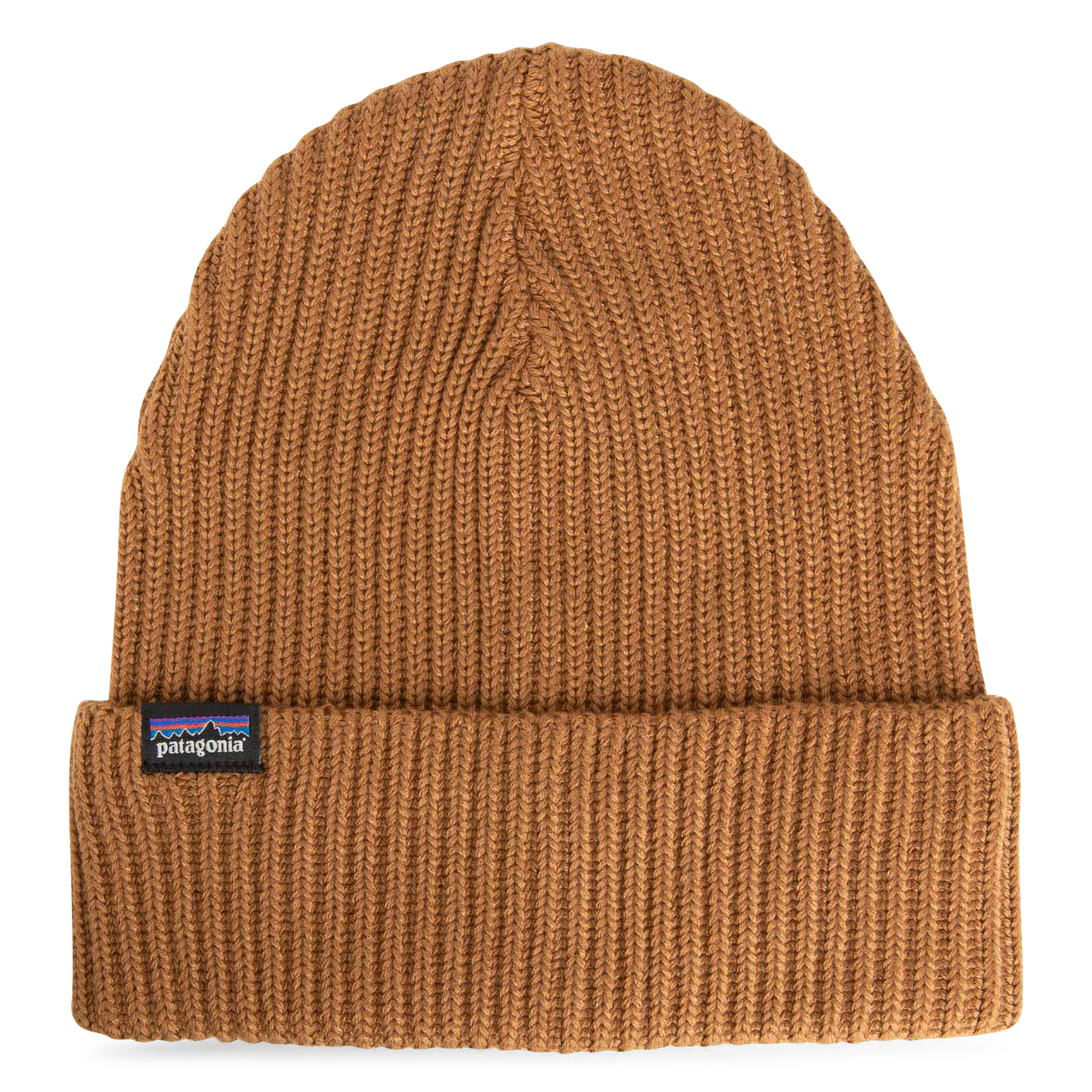 Bonnet en maille côtelée | Marron