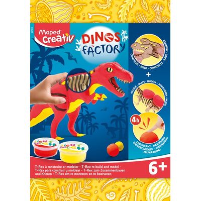 Maped - Mes animaux à modeler - Dinos Factory T-Rex