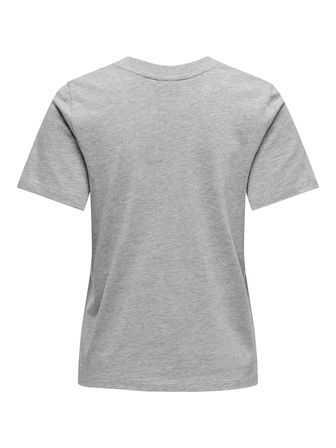 JDYPISA T-shirt Light Grey Melange