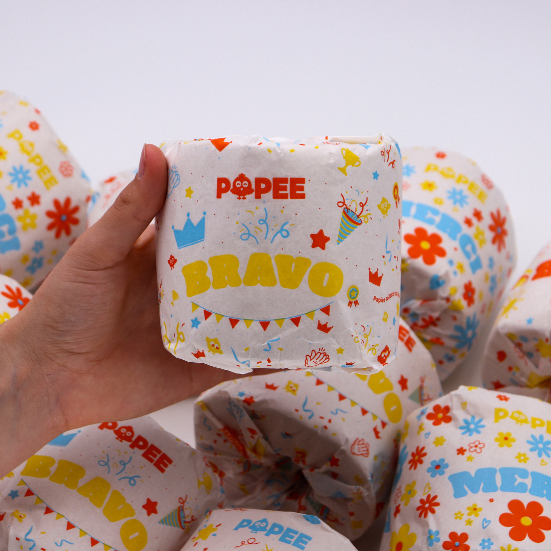 24 rouleaux DÉCOS - Enfin du beau papier toilette 🧻