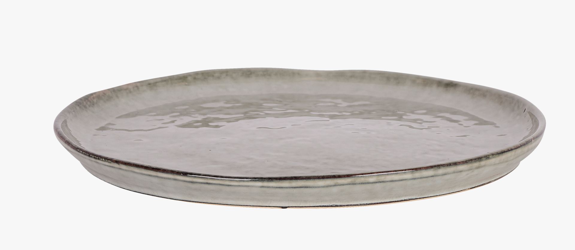 Middagstallerken grå - ø 27 cm