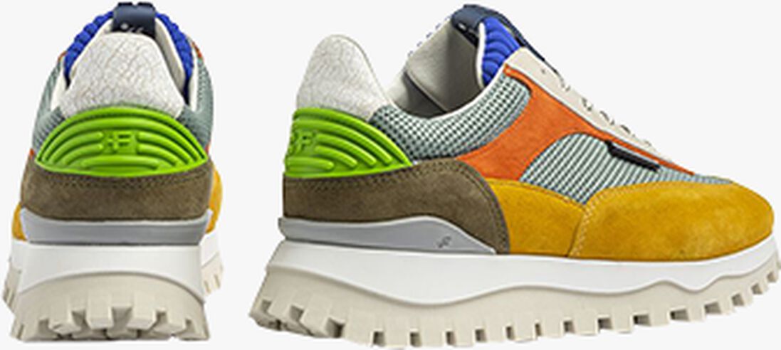 FLORIS VAN BOMMEL gele floris van bommel lage sneakers sfm-10157