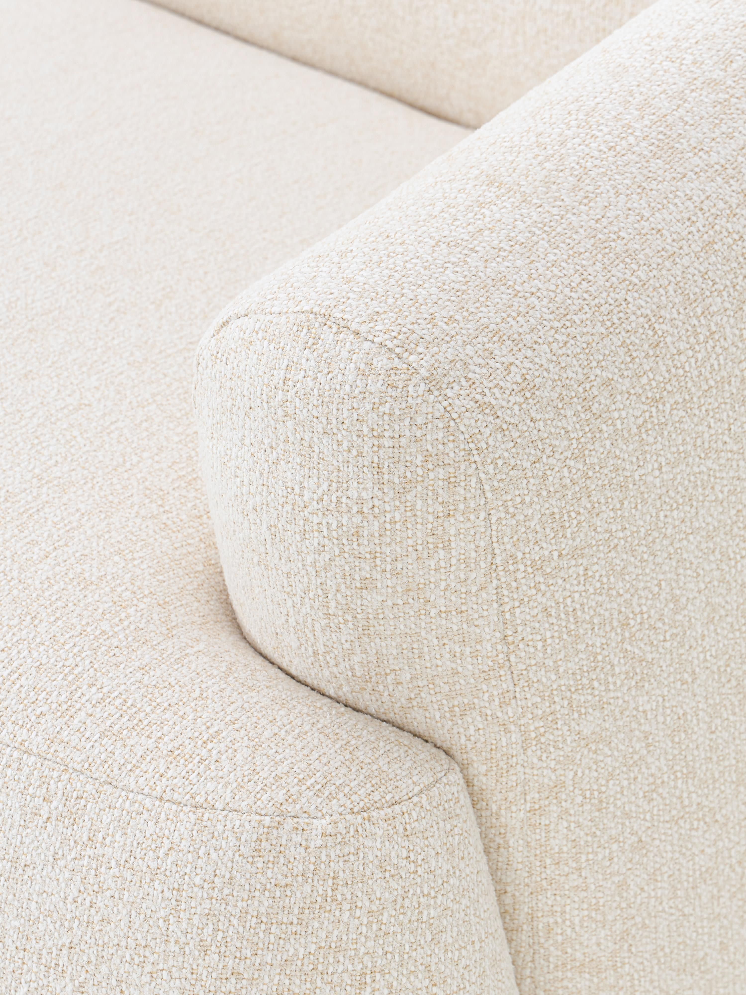 Modulaire bouclé hoekbank Sofia (3-zits)