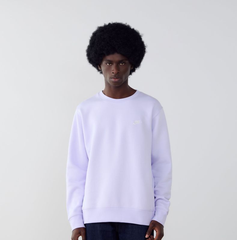 Nike - Club - Sweatshirt - Heren - Geborstelde Fleece