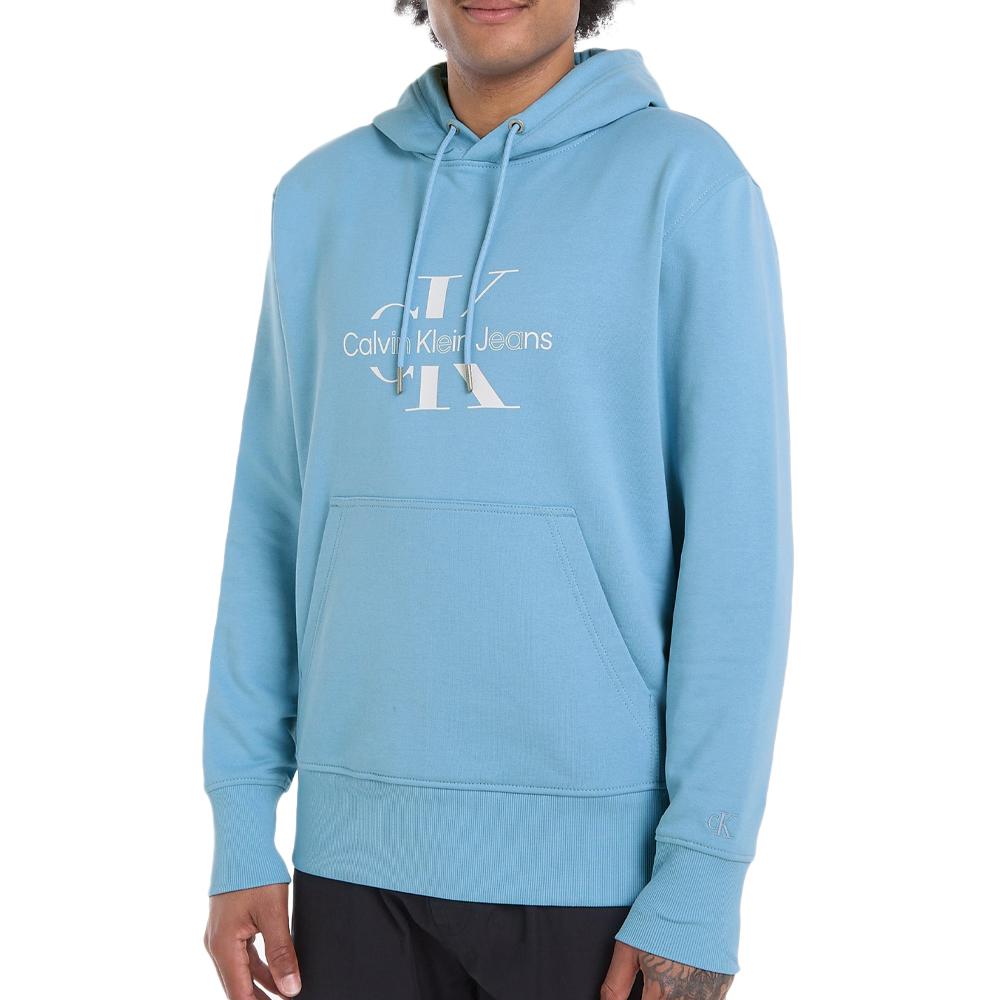 Calvin Klein Jeans Sweat à capuche Bleu Homme Calvin Klein Jeans Disrupted J30J325429