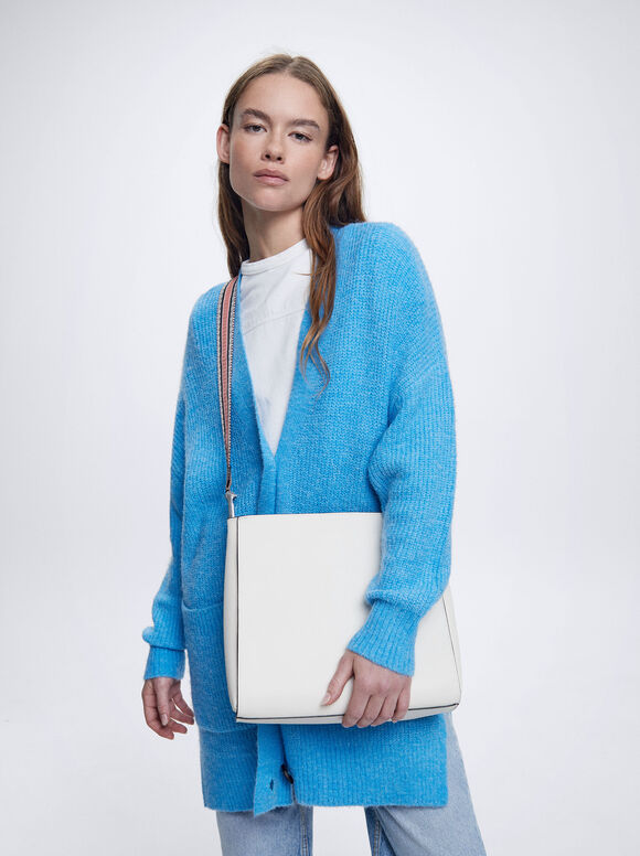 Bolsa de ombro para uso diário - Off-White