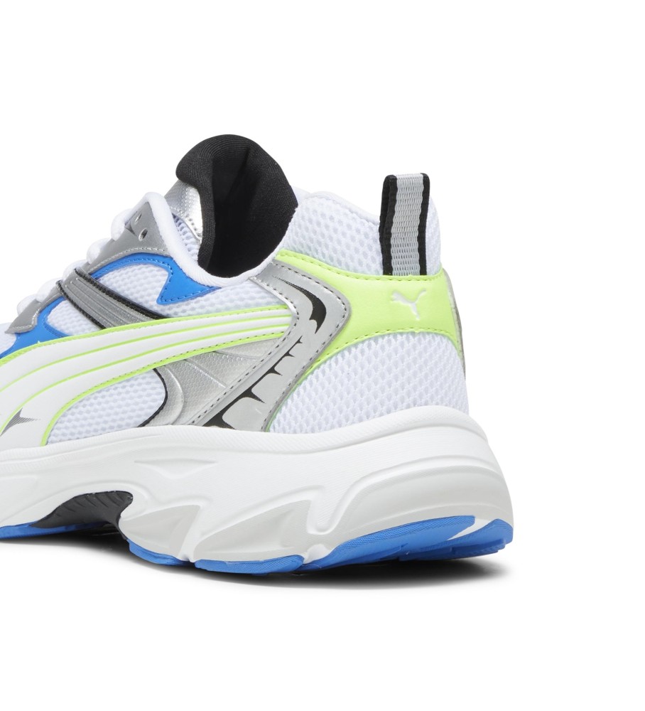 Tênis Puma Morphic, branco e azul