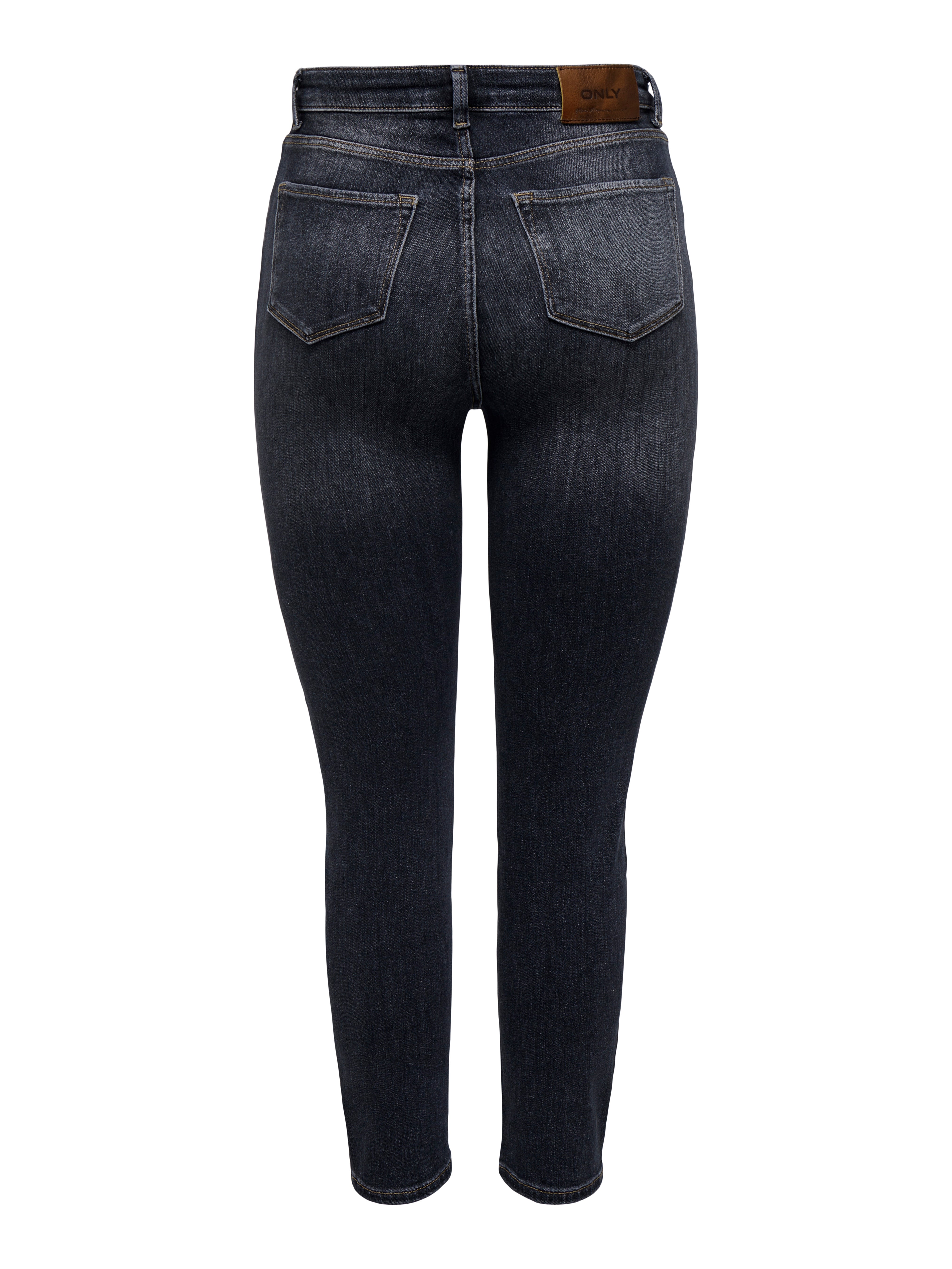 ONLEMILY Hohe Taille Gerade geschnitten Jeans Washed Black