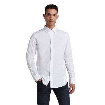 Chemise à manches longues homme Dressed Super BLANC G-STAR