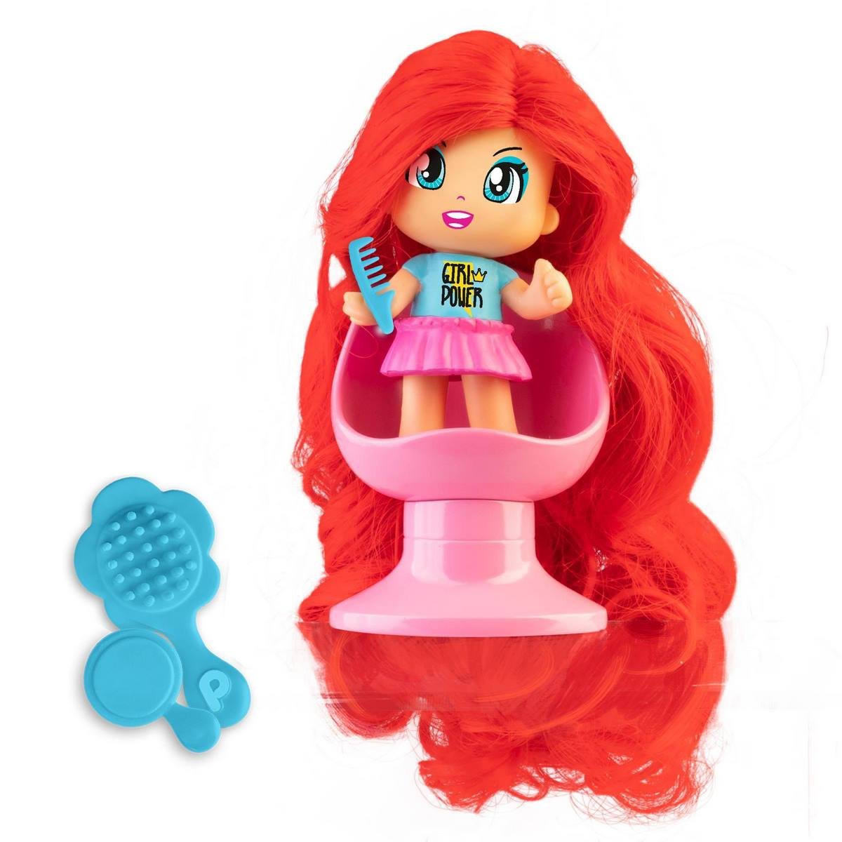 Figurine Pinypon cheveux super long