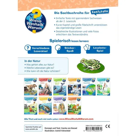 Ravensburger Wieso? Weshalb? Warum? Erstleser, Band 10:In der Natur