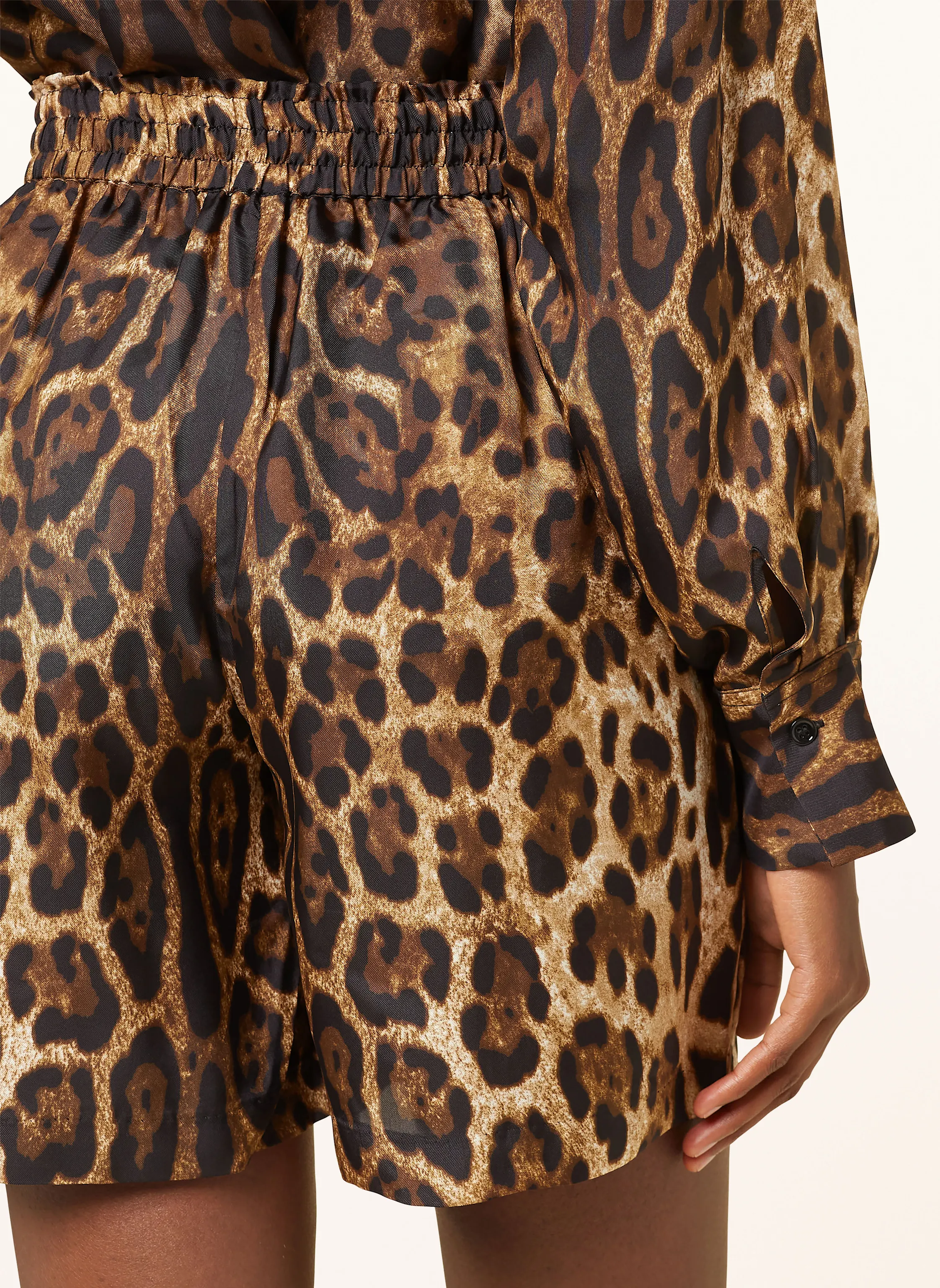 darling harbour Shorts mit Seide